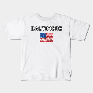 Baltimore United States of America Kids T-Shirt